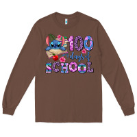 Chestnut 100 days of school Long Sleeve Tee - AdoDesignShop