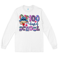 White 100 days of school Long Sleeve Tee - AdoDesignShop