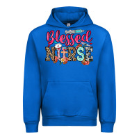 Cobalt blessed nurse Urban Hoodie - NancyCooperArtShop