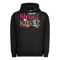 Pigment Black blessed nurse Urban Hoodie - NancyCooperArtShop