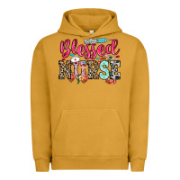 Pigment Peanut Butter blessed nurse Urban Hoodie - NancyCooperArtShop