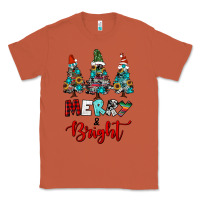 Copper western trees merry and bright christmas Classic Tee - RanaPortraitStore