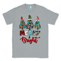 Heather Grey western trees merry and bright christmas Classic Tee - RanaPortraitStore