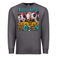 Charcoal Heather just a little moody heifers Premium Sweatshirt - Jasminsmagicworld