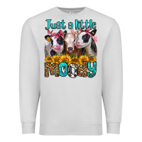 Dove Grey just a little moody heifers Premium Sweatshirt - Jasminsmagicworld