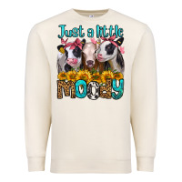 Sandshell just a little moody heifers Premium Sweatshirt - Jasminsmagicworld