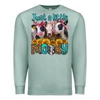 Seafoam just a little moody heifers Premium Sweatshirt - Jasminsmagicworld