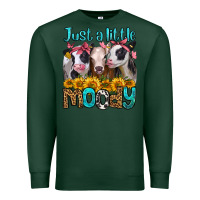 Sports Green just a little moody heifers Premium Sweatshirt - Jasminsmagicworld