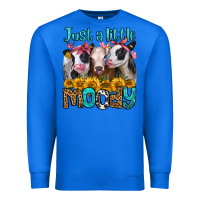 True Royal just a little moody heifers Premium Sweatshirt - Jasminsmagicworld