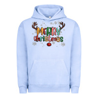 Pigment Grape Ice merry christmas raindeerr Urban Hoodie - MaliasSmallBusiness