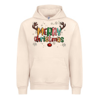Sandshell merry christmas raindeerr Urban Hoodie - MaliasSmallBusiness