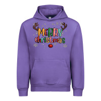 Tulip merry christmas raindeerr Urban Hoodie - MaliasSmallBusiness