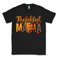 Black thankful mama Classic Tee - texasbilliewilder