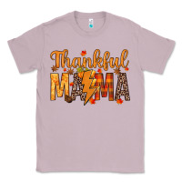 Lilac thankful mama Classic Tee - texasbilliewilder