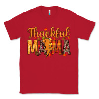 Red thankful mama Classic Tee - texasbilliewilder
