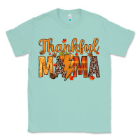 Seafoam thankful mama Classic Tee - texasbilliewilder