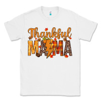 White thankful mama Classic Tee - texasbilliewilder