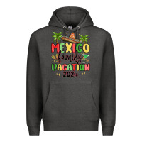 Charcoal Heather mexico family vacation 2024 Premium Hoodie - MaliasSmallBusiness