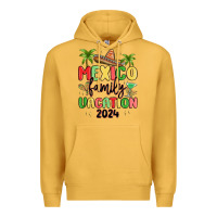 Mustard mexico family vacation 2024 Premium Hoodie - MaliasSmallBusiness