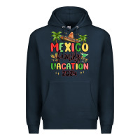 Navy mexico family vacation 2024 Premium Hoodie - MaliasSmallBusiness