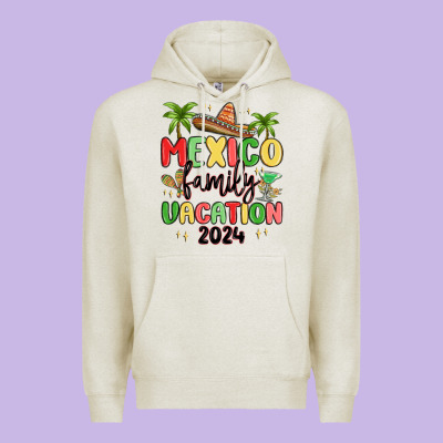 Mexico Family Vacation 2024 Premium Hoodie Designed By Maliassmallbusiness