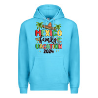 Ocean Blue mexico family vacation 2024 Premium Hoodie - MaliasSmallBusiness