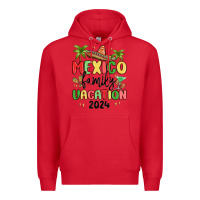 Red mexico family vacation 2024 Premium Hoodie - MaliasSmallBusiness