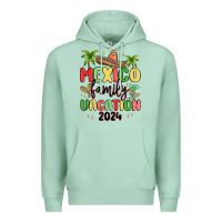 Seafoam mexico family vacation 2024 Premium Hoodie - MaliasSmallBusiness