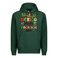 Sports Green mexico family vacation 2024 Premium Hoodie - MaliasSmallBusiness