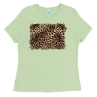 Matcha handdrawn leopard pattern brown Ladies Tee - BarkalooDesign