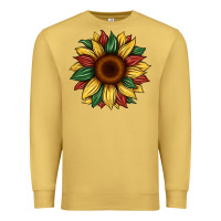 Antique Gold juneteenth sunflower Premium Sweatshirt - Artiststas
