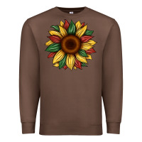 Chestnut juneteenth sunflower Premium Sweatshirt - Artiststas