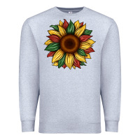Heather Grey juneteenth sunflower Premium Sweatshirt - Artiststas