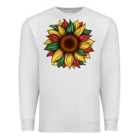 Oatmeal Heather juneteenth sunflower Premium Sweatshirt - Artiststas