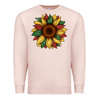 Pale Pink juneteenth sunflower Premium Sweatshirt - Artiststas
