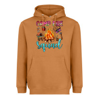 Meerkat camp fire squad Heavyweight Hoodie - JahusDesignShop