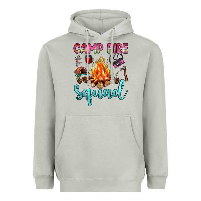 Camp Fire Squad Heavyweight Hoodie by JahusDesignShop | Teevron