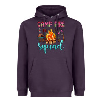 Plum camp fire squad Heavyweight Hoodie - JahusDesignShop