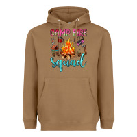 Toasted Coconut camp fire squad Heavyweight Hoodie - JahusDesignShop
