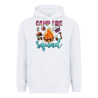 White camp fire squad Heavyweight Hoodie - JahusDesignShop