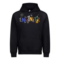 Black engineer Urban Hoodie - NancyCooperArtShop