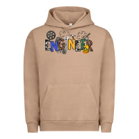 Pigment Burro engineer Urban Hoodie - NancyCooperArtShop