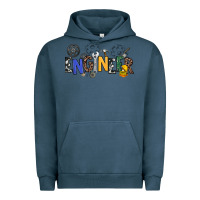 Pigment Midnight Navy engineer Urban Hoodie - NancyCooperArtShop