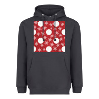 Smoke christmas snow flakes seamless pattern Heavyweight Hoodie - BundleAndBundleShop