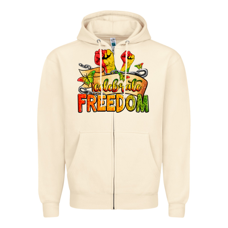 We Are Black History Juneteenth Zipper Hoodie by Zillion Design Studio | Teevron