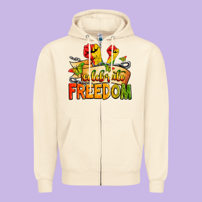 We Are Black History Juneteenth Zipper Hoodie Designed By Zillion Design Studio