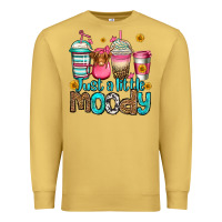 Antique Gold just a little moody coffee cups Premium Sweatshirt - Jasminsmagicworld