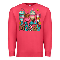 Cardinal just a little moody coffee cups Premium Sweatshirt - Jasminsmagicworld