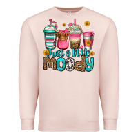 Pale Pink just a little moody coffee cups Premium Sweatshirt - Jasminsmagicworld