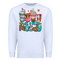 White just a little moody coffee cups Premium Sweatshirt - Jasminsmagicworld